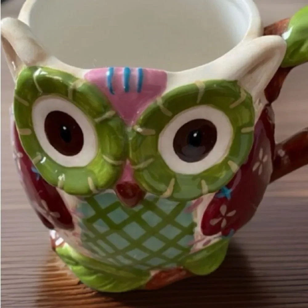 Pier1 Imports Olli The Owl Ceramic Coffee Mug